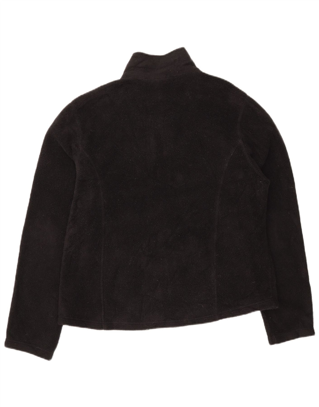 L.L.BEAN Γυναικείο Fleece Jacket UK 16 Large Black Polyester