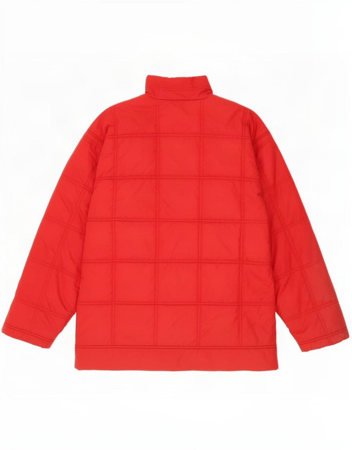 Adidas Boys padded Jacket 15-16 Years Red Polyamide