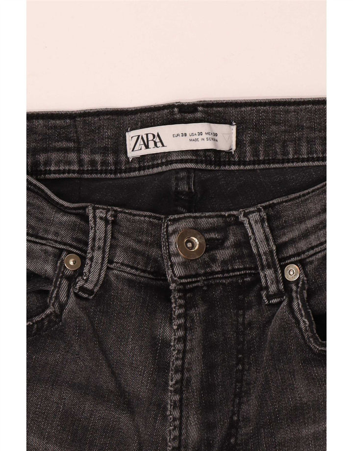 Zara Ανδρικό Skinny Jeans EU 38 Small W30 L29 Γκρι