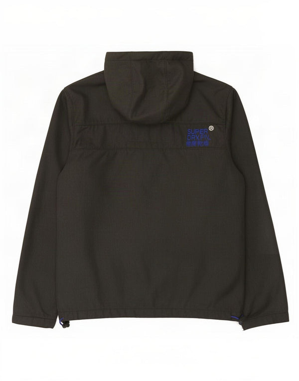 Ανδρικό τζάκετ Superdry Windcheater Graphic Hooded Windbreaker UK 42 XL Grey