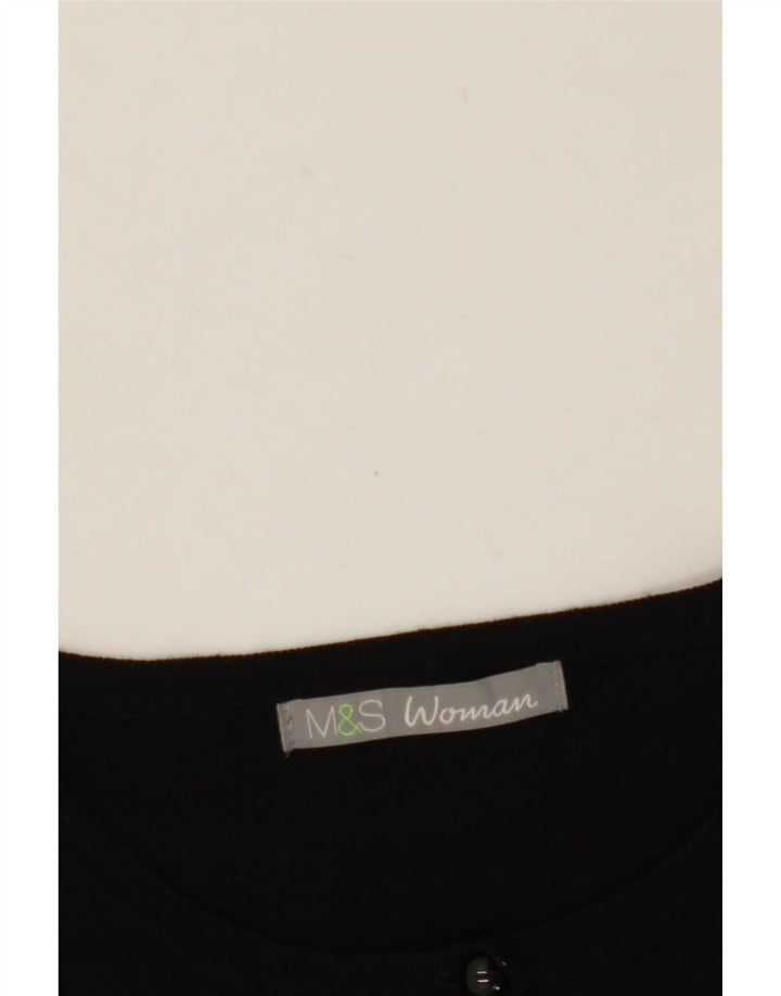 Γυναικεία ζακέτα Marks & Spencer UK 12 Medium Black