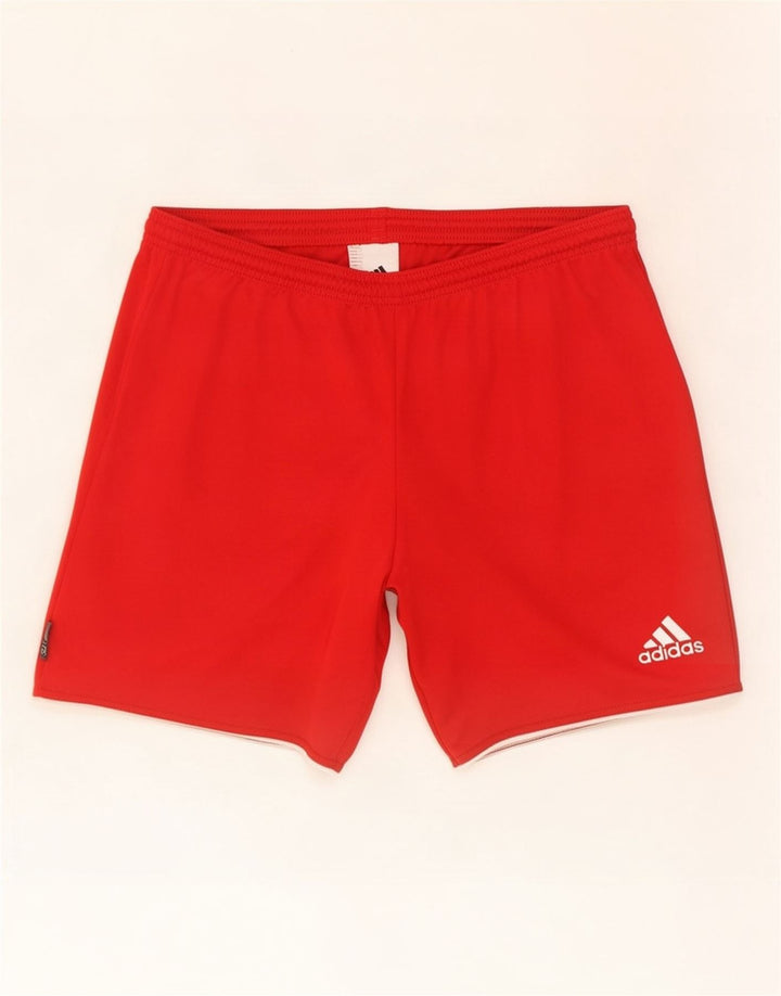 Ανδρικό αθλητικό σορτς Adidas Μικρό κόκκινο πολυεστέρα