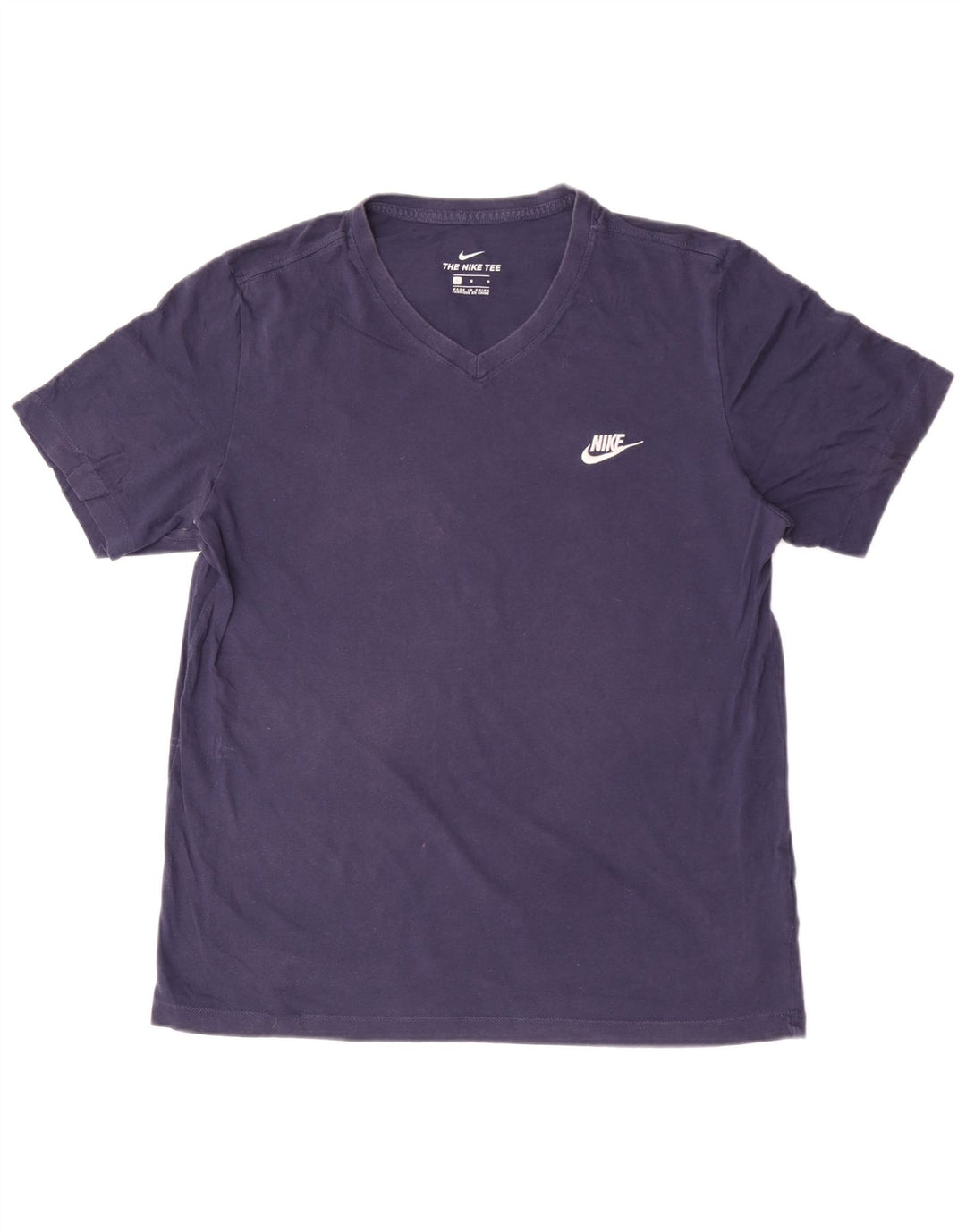 Ανδρικό μπλουζάκι Nike, τοπ μεγάλο, μπλε ναυτικό, βαμβακερό