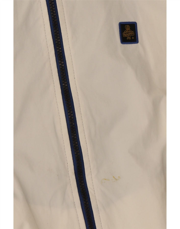 Ανδρικό μπουφάν REFRIGIWEAR UK 38 Medium White Colourblock Polyamide