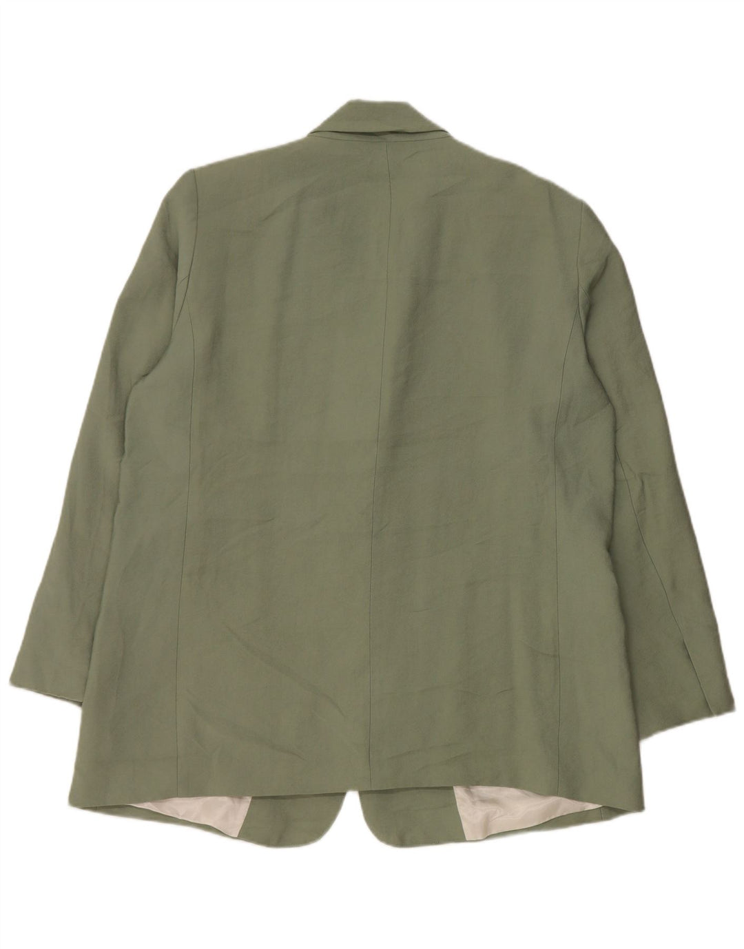 Zara Γυναικείο Μπουφάν Blazer UK 18 XL Green Modal
