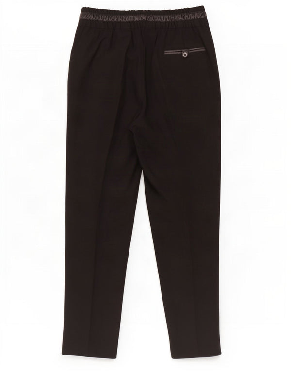Zara Γυναικείο Crop Slim Παντελόνι Chino Small W26 L25 Μαύρο