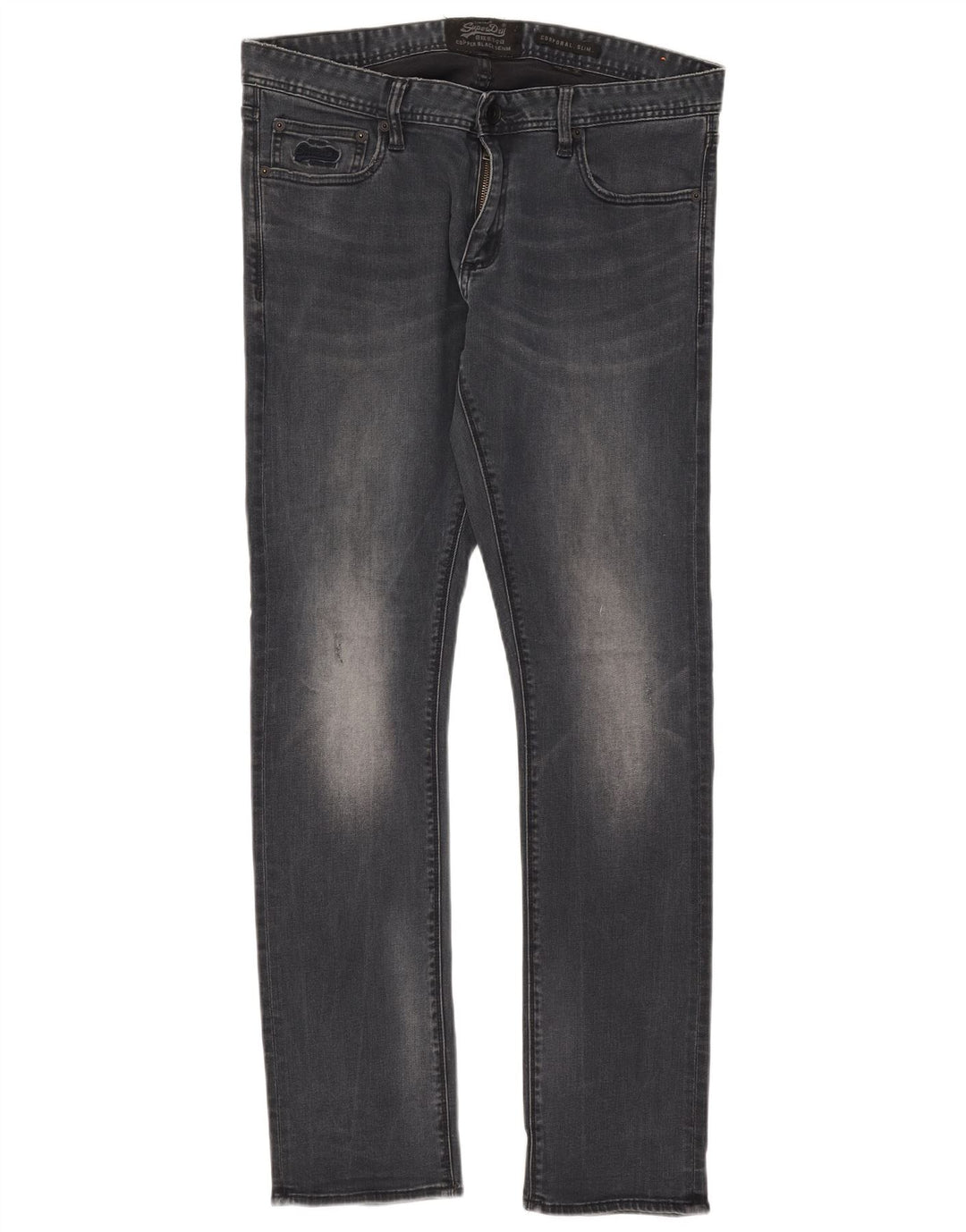 Superdry Ανδρικό Corporal Slim Jeans W34 L32 Navy Blue Cotton