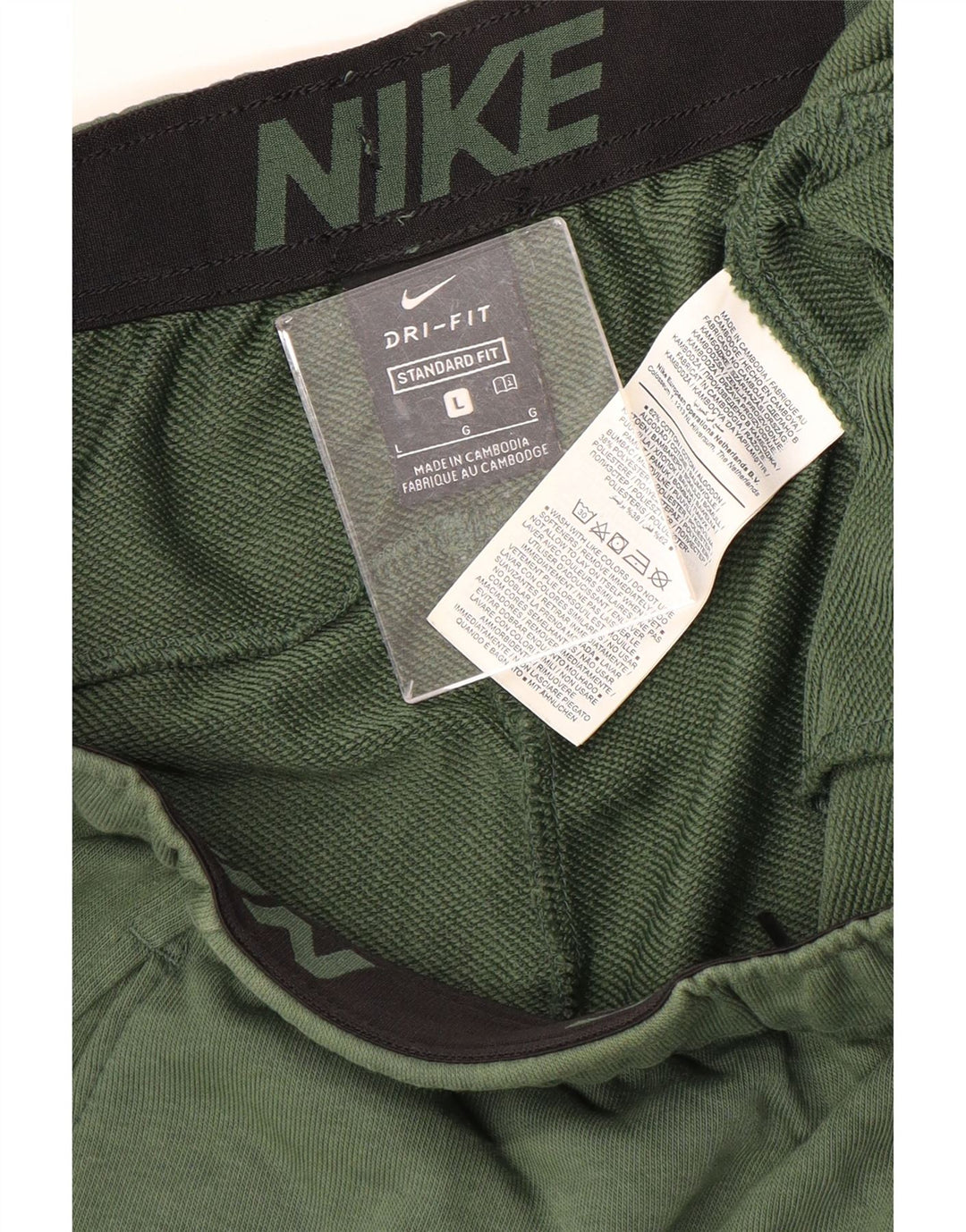Ανδρική φόρμα NIKE Dri Fit Standard Fit Παντελόνι Joggers Large Green