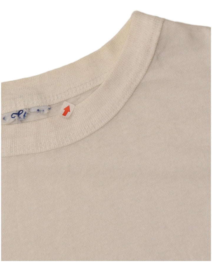 Vintage Ανδρικά 1991 DC Comics Catwoman Graphic T-shirt Top Large White