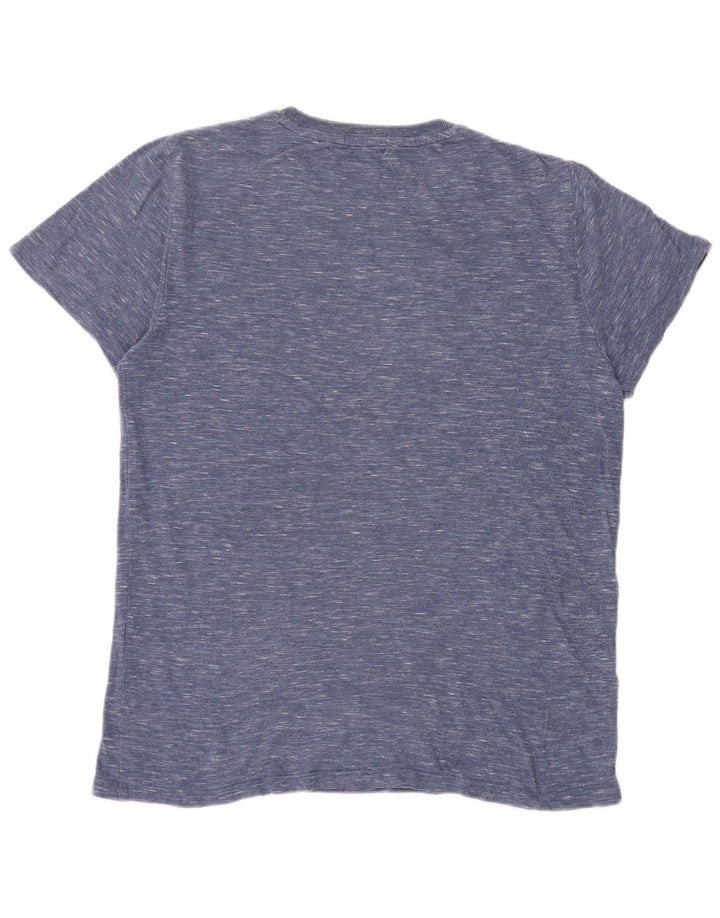 Ανδρικό T-Shirt Superdry Top Medium Blue Flecked