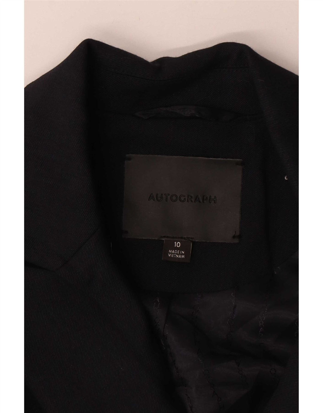 Marks & Spencer Γυναικείο Μπουφάν Blazer Autograph UK 10 Small Navy Blue