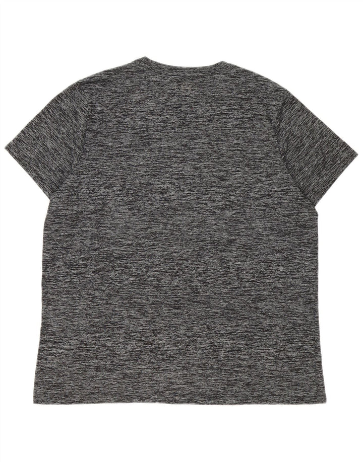 Under Armour Ανδρικό T-Shirt Top XL Grey Flecked Polyester
