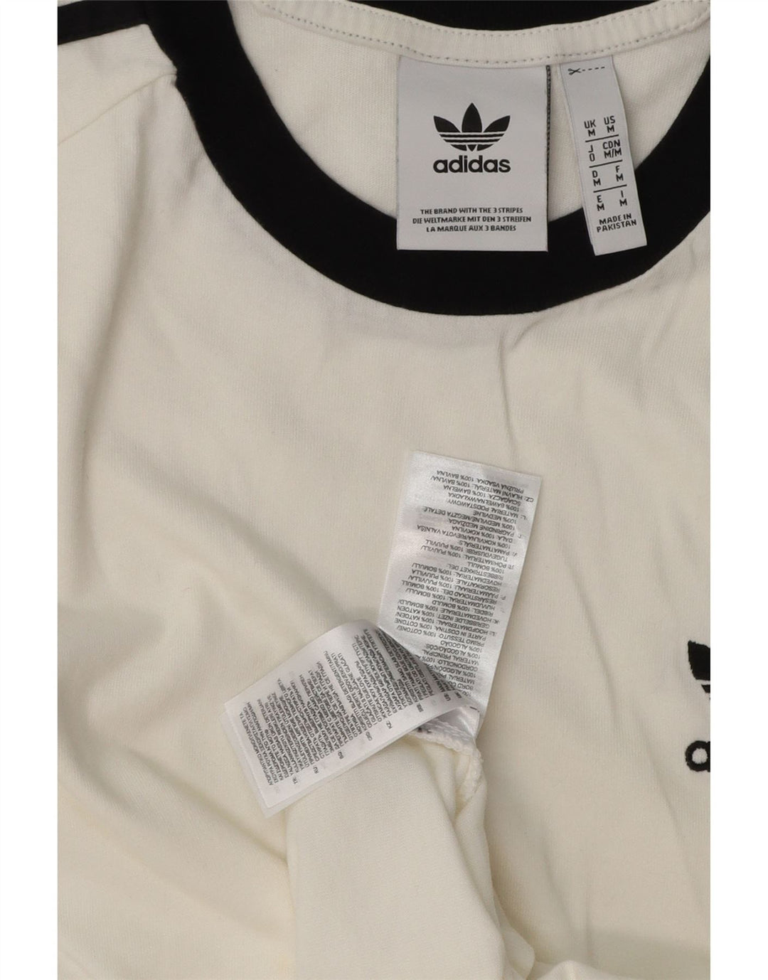 Ανδρικό T-Shirt ADIDAS Top Μεσαίο λευκό βαμβακερό