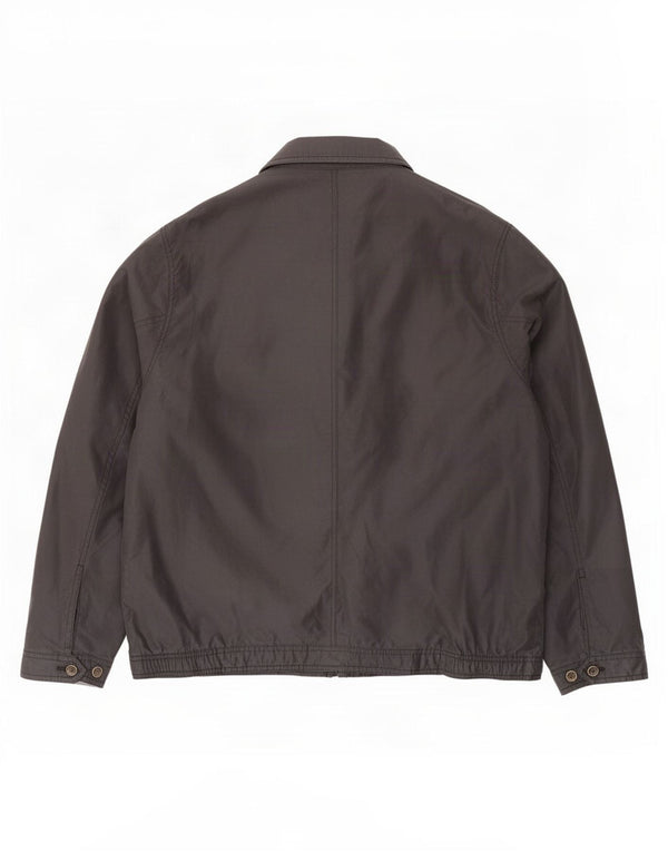 Marks & Spencer Mens Blue Harbor Bomber Jacket 2XL Navy Polyester