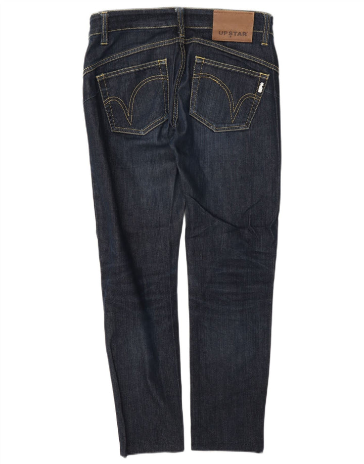 Upstar Γυναικείο Cropped Jeans W28 L25 Navy Blue Cotton