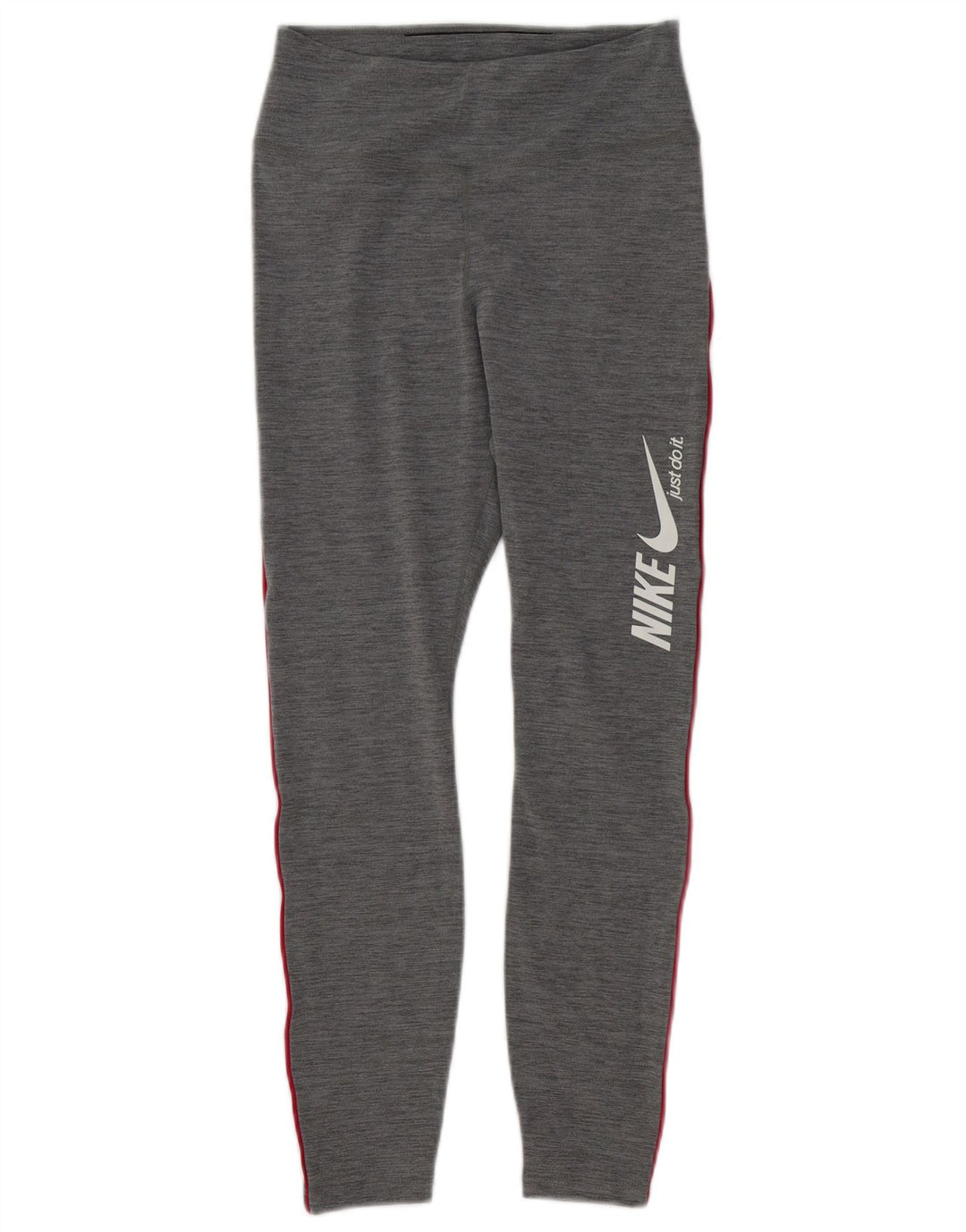 Γυναικείο κολάν Nike Dri Fit Graphic UK 10 Small Grey Polyester