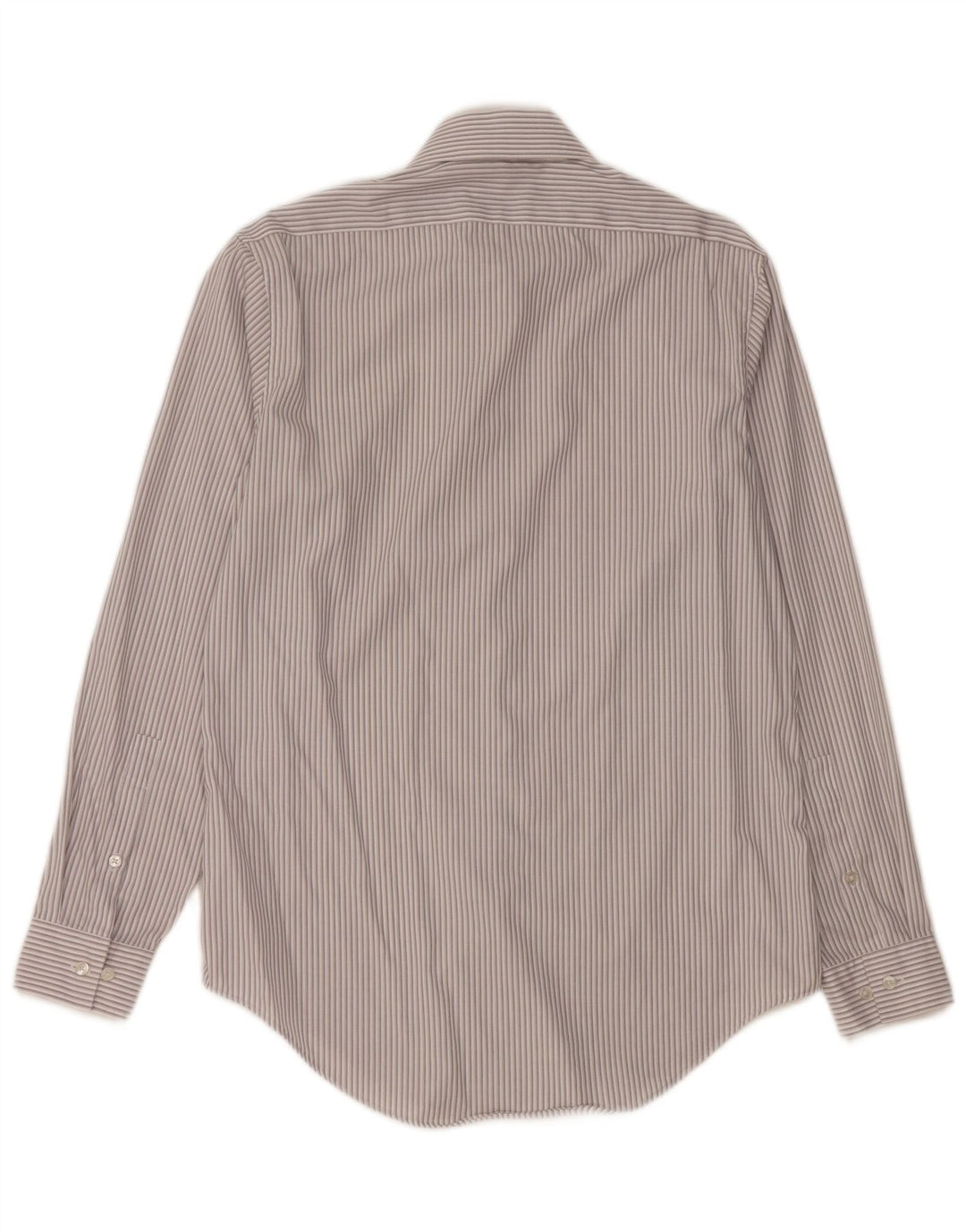 Ανδρικό πουκάμισο Calvin Klein Slim Fit Size 15 1/2 Medium Grey ριγέ