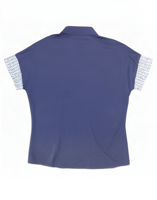 Ανδρικό T-shirt με φερμουάρ Adidas Top XL Navy Blue Flecked