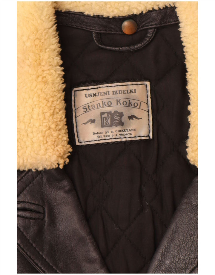 Vintage Γυναικείο Πανωφόρι UK 10 Small Black