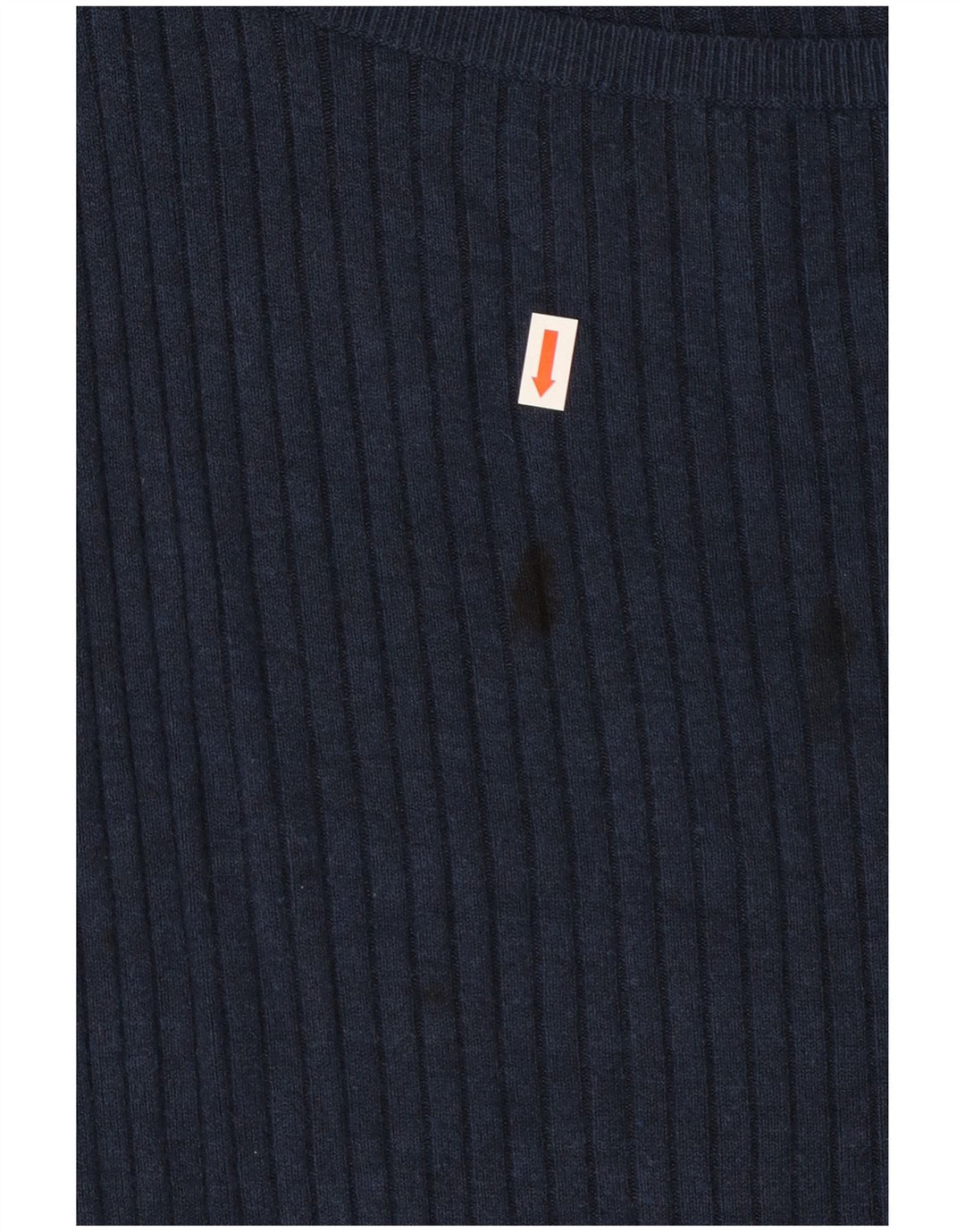 Marks & Spencer Γυναικεία μπλούζα μακρυμάνικη UK 24 4XL Navy Blue Viscose