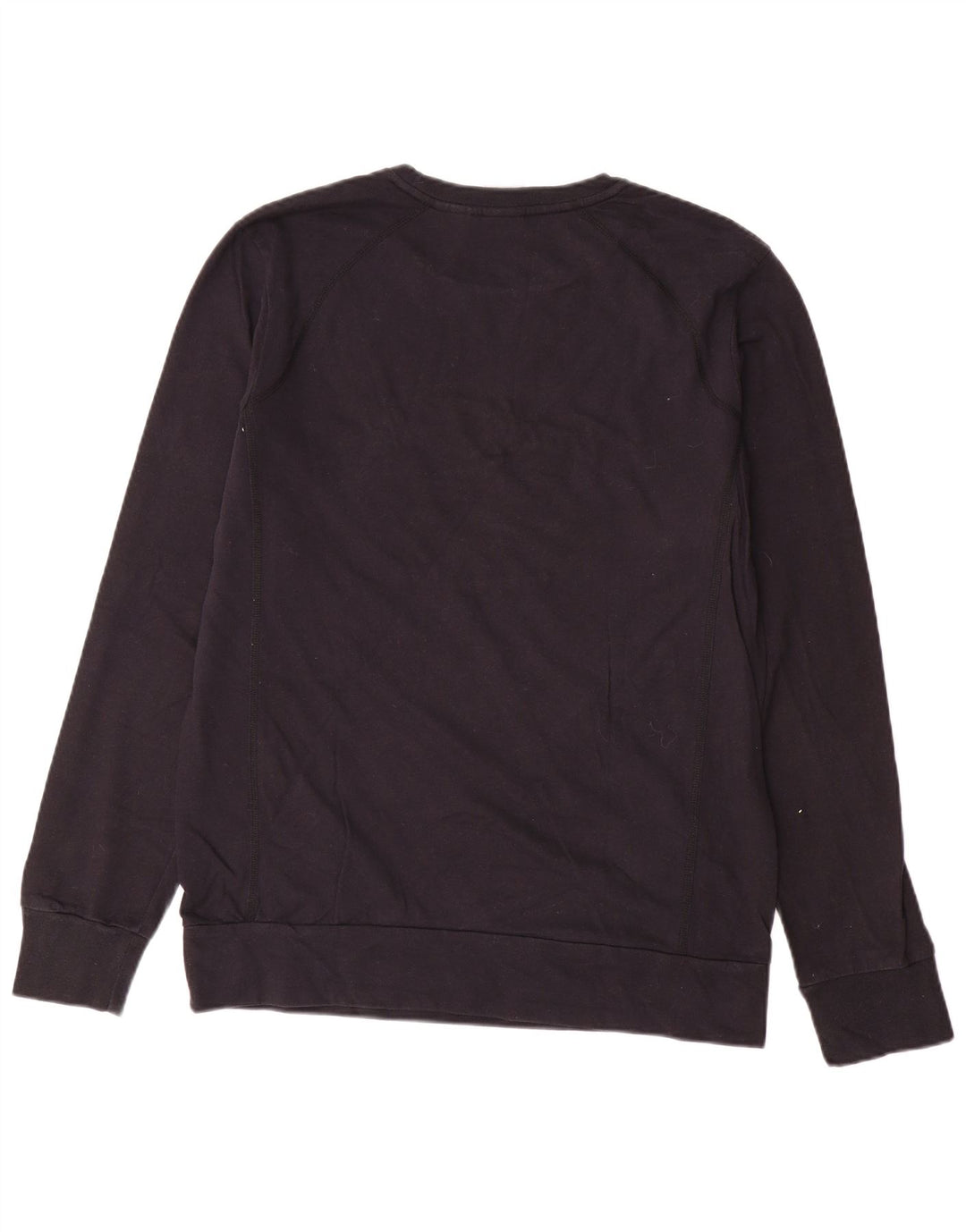 Ανδρικό γραφικό φούτερ NIKE Jumper UK 42/44 μεγάλο μαύρο βαμβακερό