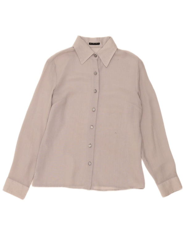 Γυναικείο πουκάμισο Sisley UK 14 Medium Grey