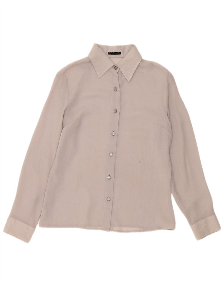 Γυναικείο πουκάμισο Sisley UK 14 Medium Grey