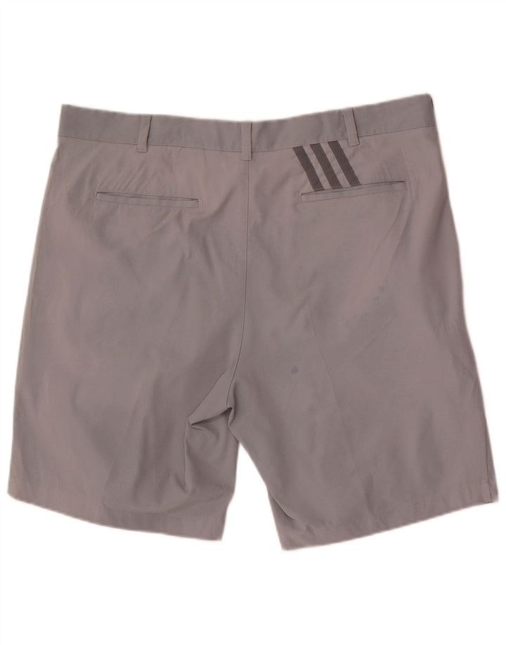Ανδρικό σορτς Chino Adidas W38 XL σε γκρι πολυεστέρα