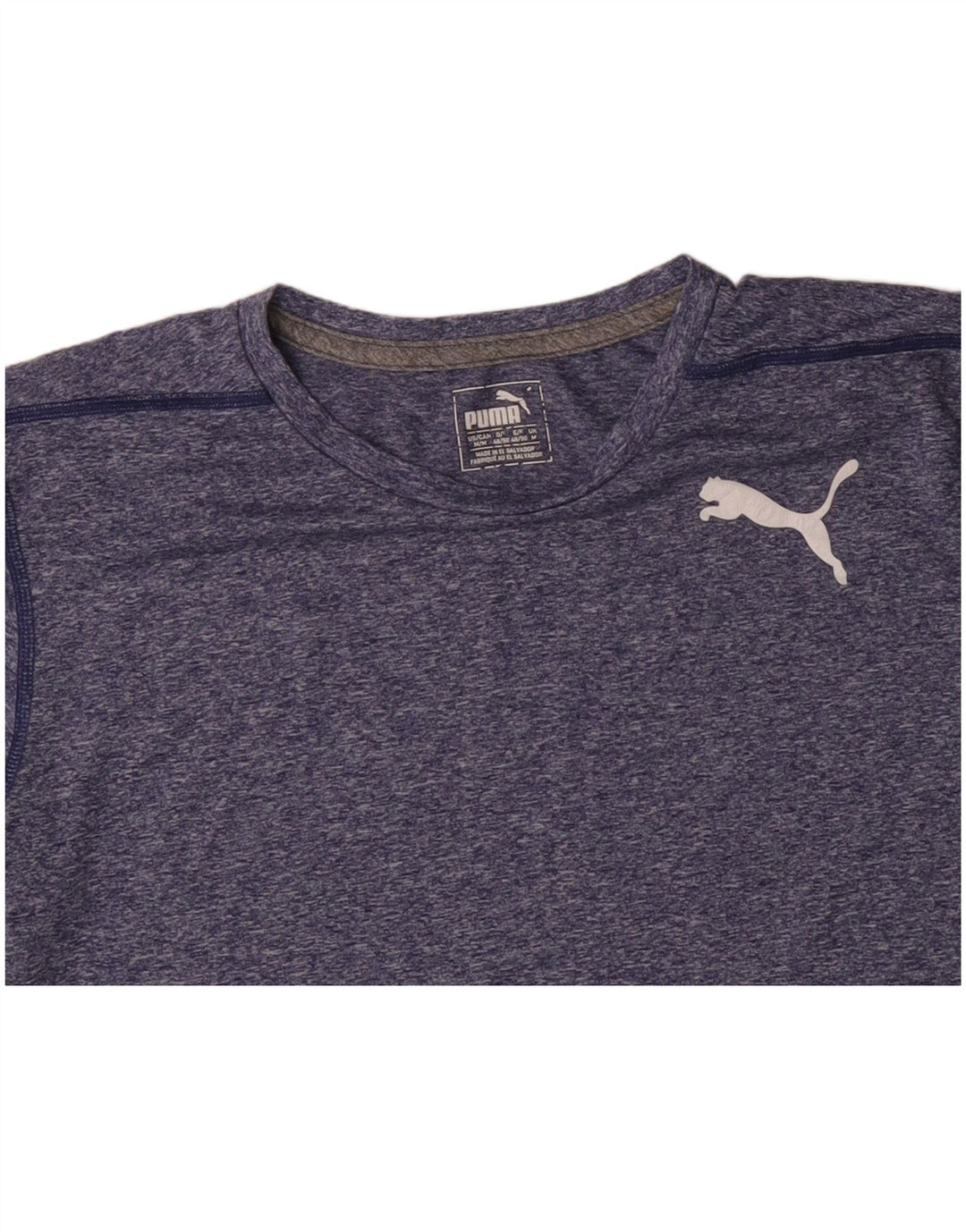 Ανδρικό T-Shirt PUMA Top Medium Blue Flecked