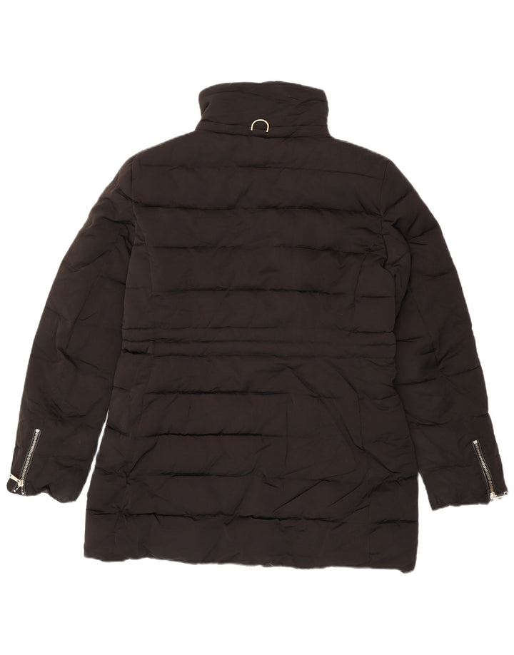 Zara Γυναικείο Παλτό UK 16 Large Μαύρο