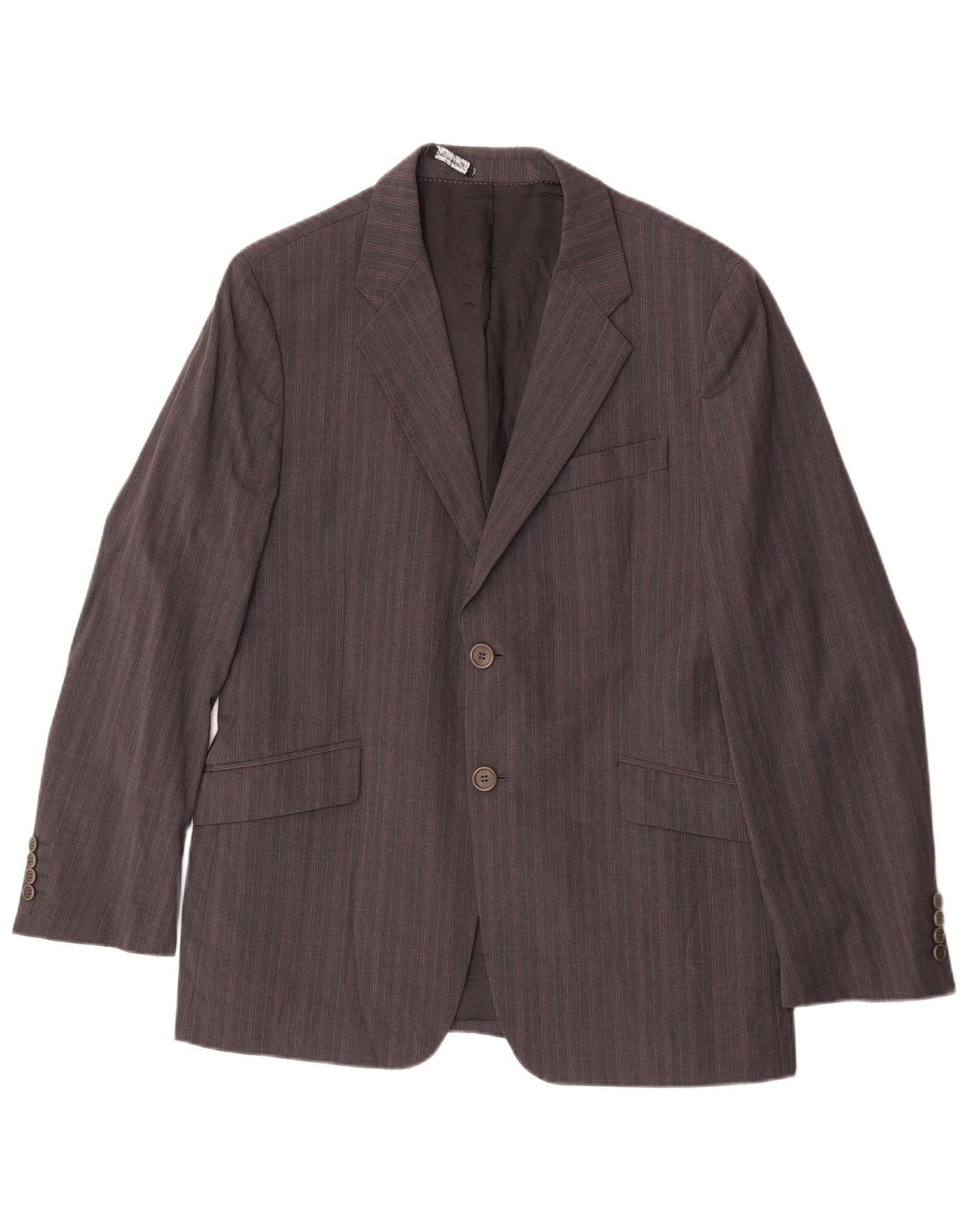 Paul Smith Ανδρικό σακάκι με 2 κουμπιά σακάκι UK 42 XL γκρι ριγέ