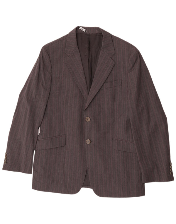 Paul Smith Ανδρικό σακάκι με 2 κουμπιά σακάκι UK 42 XL γκρι ριγέ