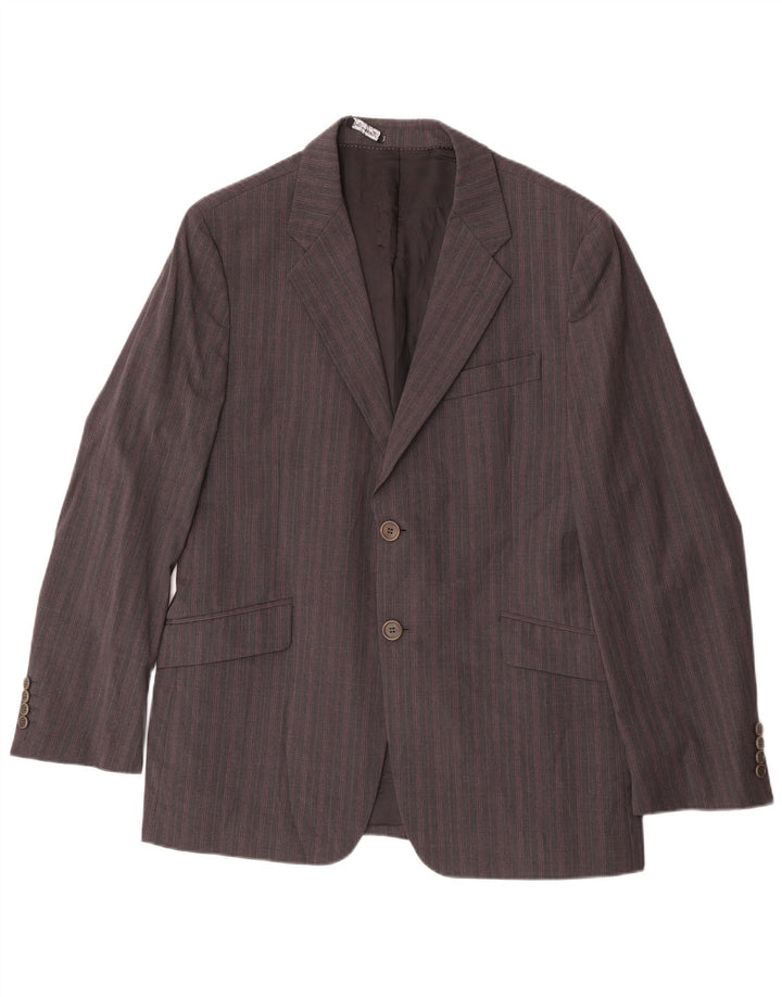 Paul Smith Ανδρικό σακάκι με 2 κουμπιά σακάκι UK 42 XL γκρι ριγέ
