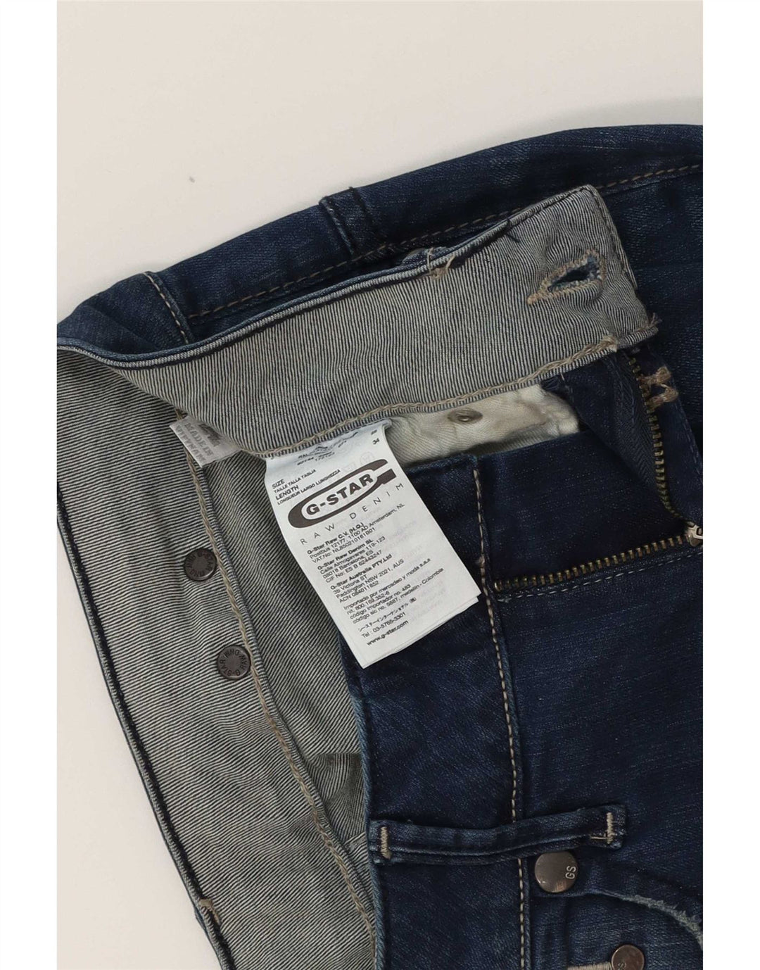 G-Star Γυναικείο Raw Bootcut Jeans W25 L27 Μπλε βαμβακερό
