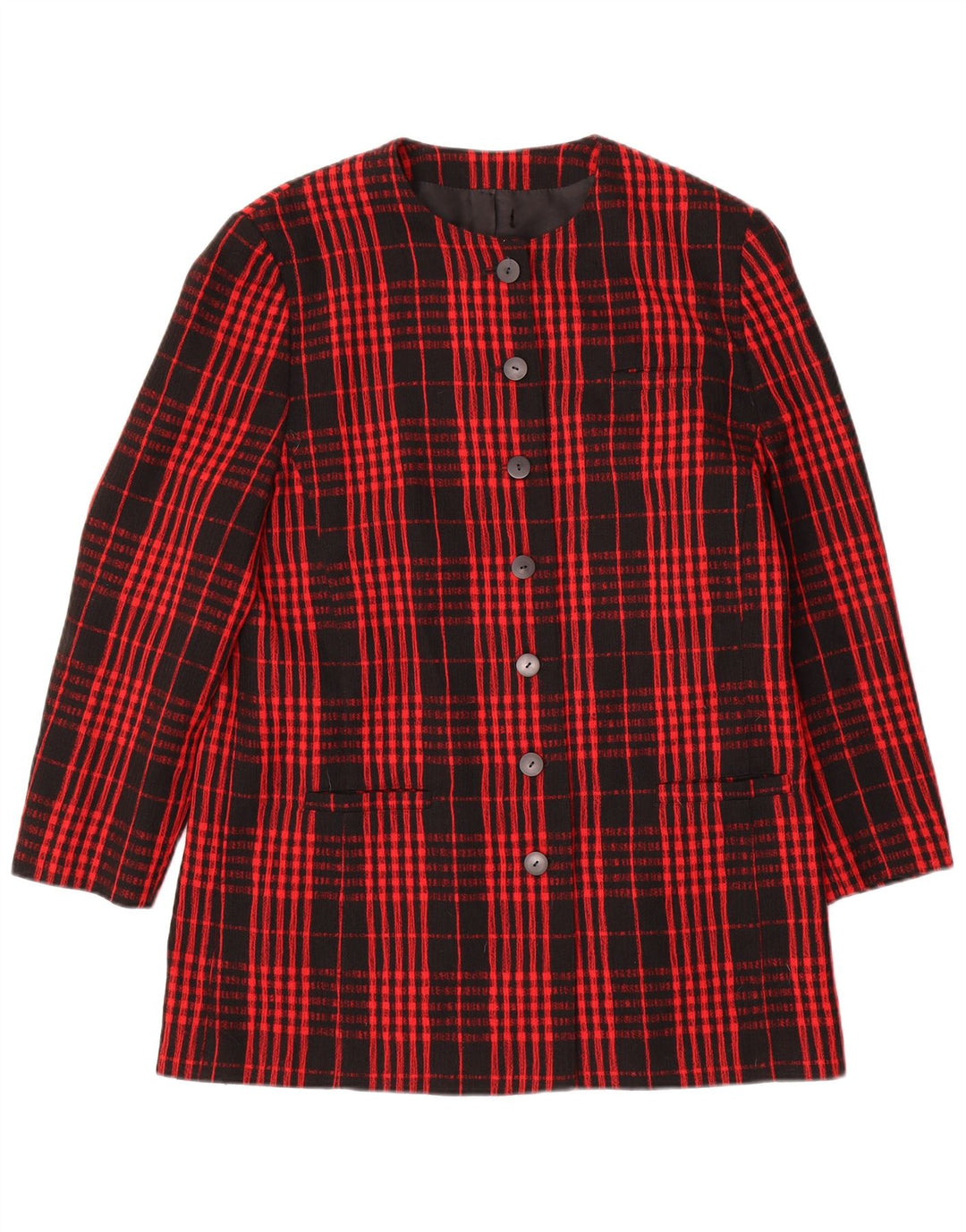 Gerry Weber Γυναικείο Μπουφάν Blazer με 7 κουμπιά UK 12 μεσαίο κόκκινο μαλλί