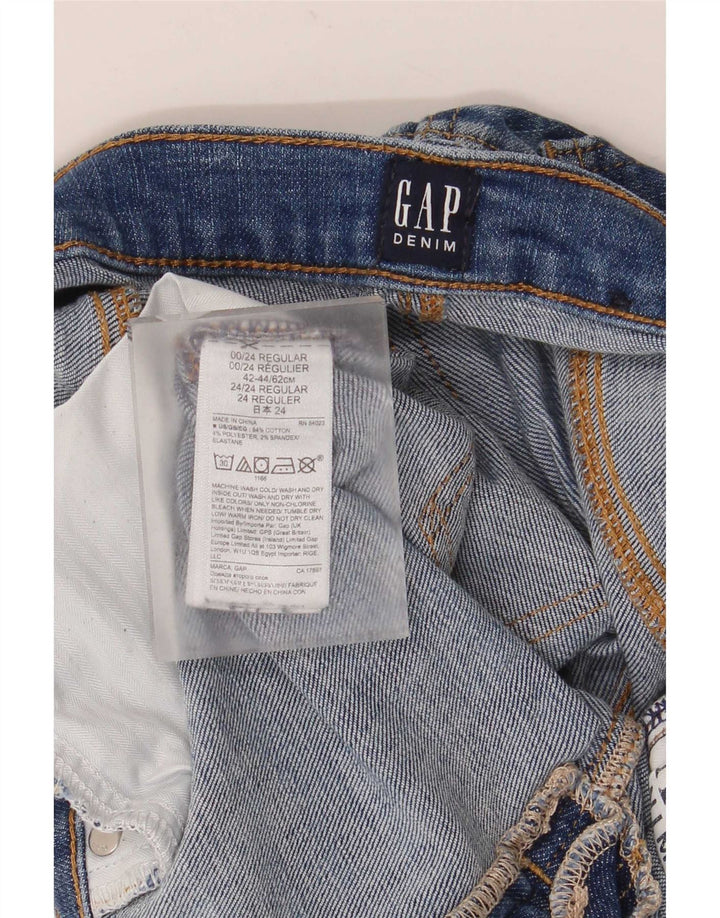 Ανδρικό τζιν Gap Distressed Slim W24 L27 Μπλε βαμβακερό