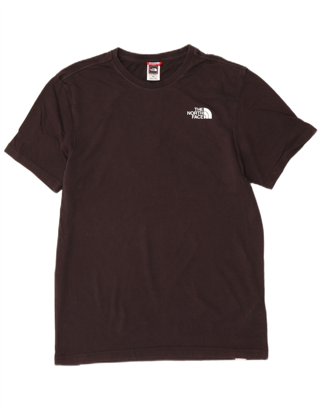 THE NORTH FACE Ανδρικό γραφικό T-Shirt Top Μεσαίο μαύρο βαμβακερό