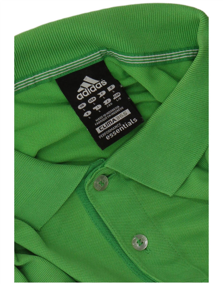 Ανδρικό πουκάμισο ADIDAS Clima 365 Polo Large Green