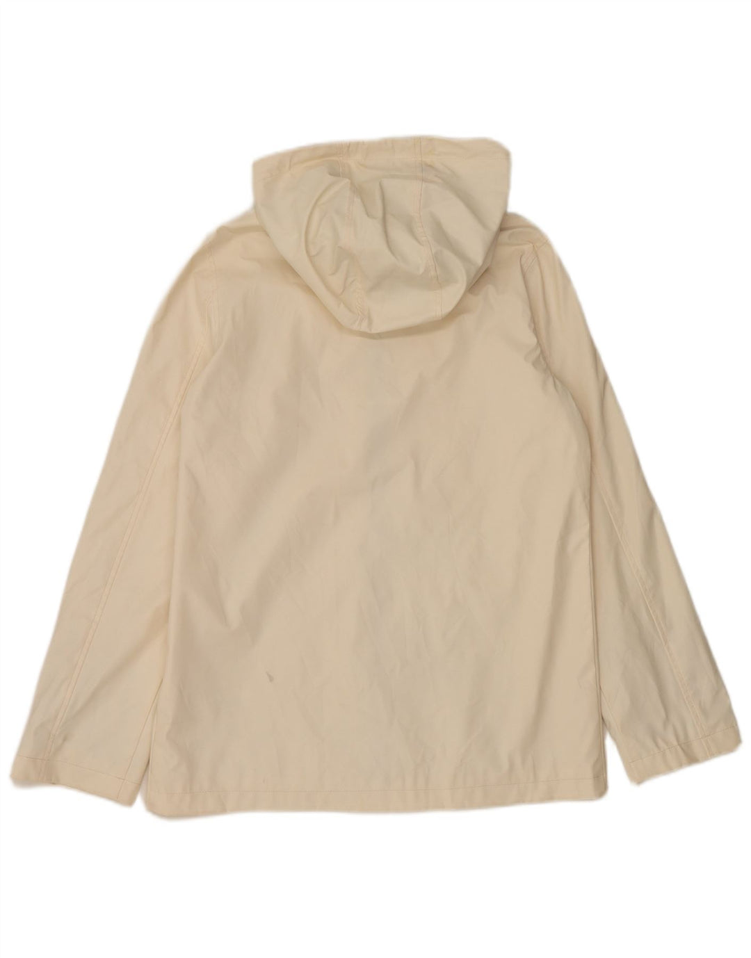 Topshop Γυναικείο μπουφάν βροχής με κουκούλα UK 10 Small Off White