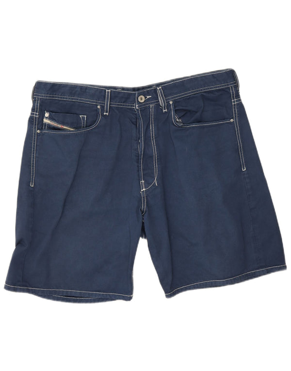 Diesel γυναικείο casual σορτς W36 XL Navy Blue βαμβακερό
