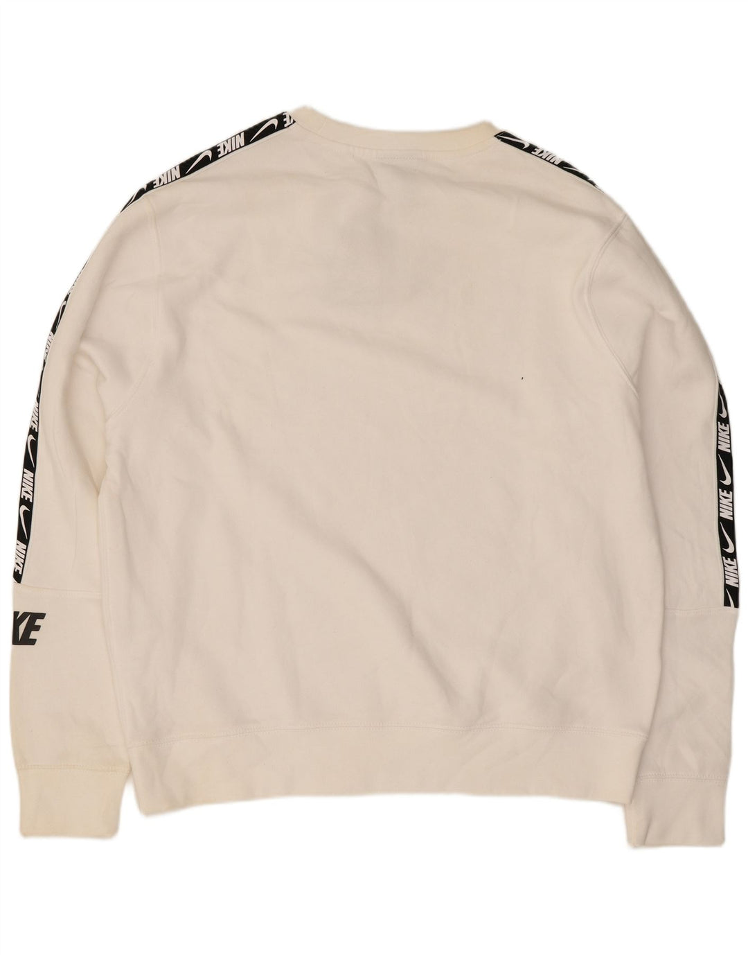 Ανδρικό γραφικό φούτερ Nike Jumper μεγάλο λευκό βαμβακερό