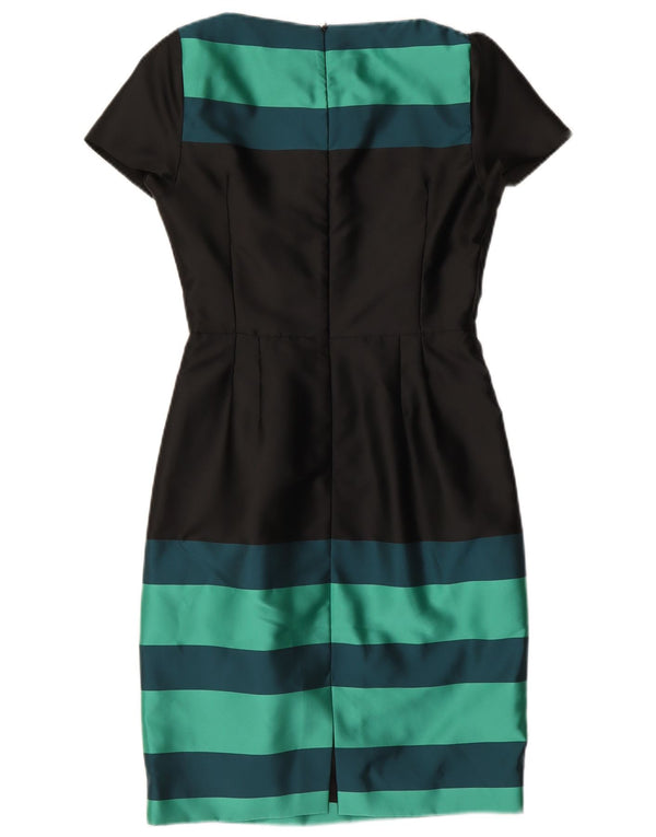 Λ.Κ. Γυναικείο φόρεμα Bennett με θήκη UK 8 Small Black Colourblock Polyester