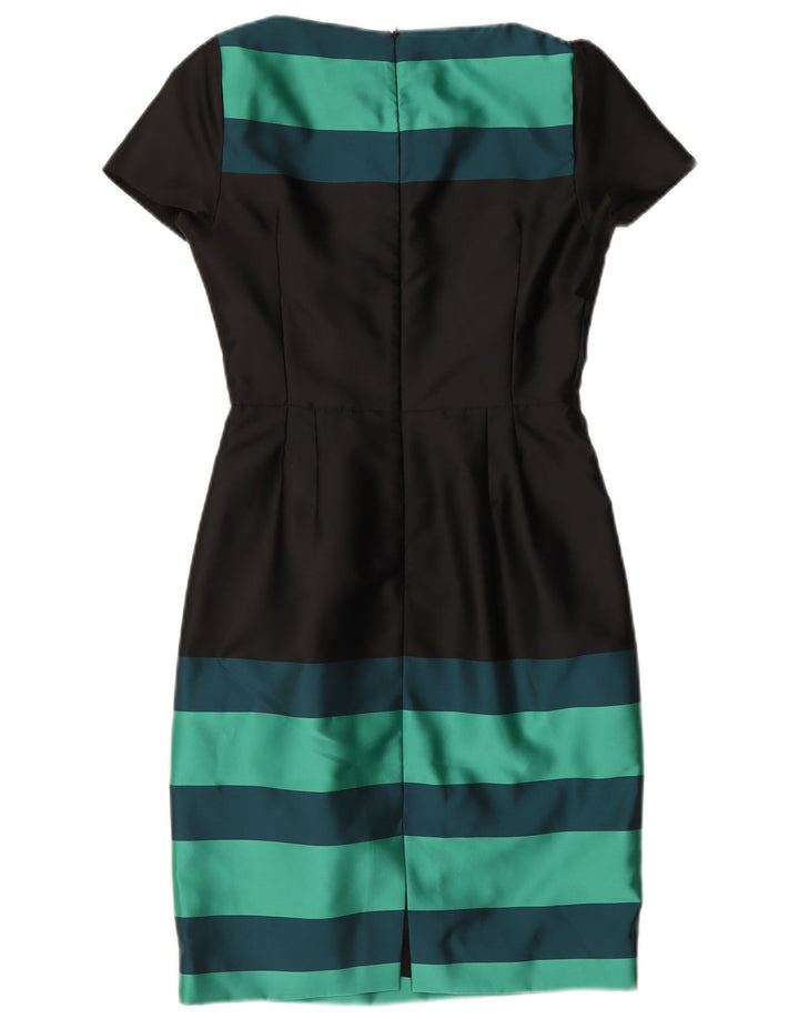 Λ.Κ. Γυναικείο φόρεμα Bennett με θήκη UK 8 Small Black Colourblock Polyester