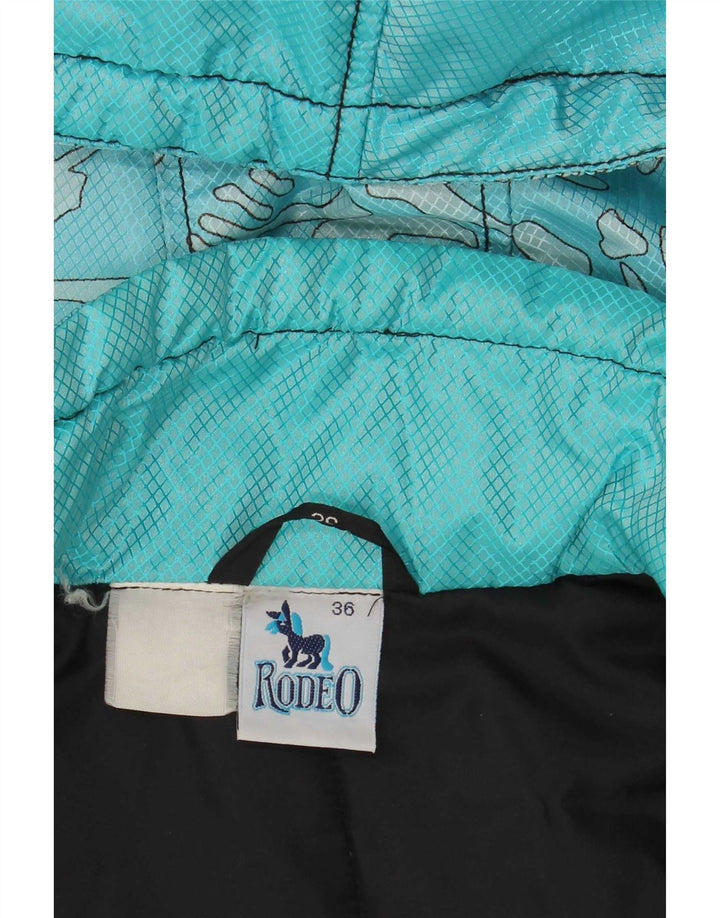Rodeo Γυναικείο παλτό με κουκούλα Oversized Windbreaker IT 36 XS Blue