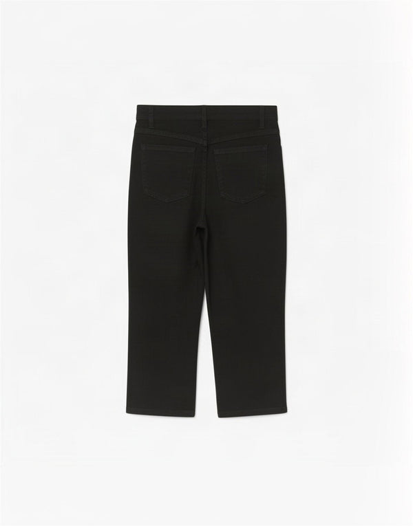 Marks & Spencer Γυναικεία Capri Jeans UK 14 Medium W30 L22 Μαύρο βαμβακερό