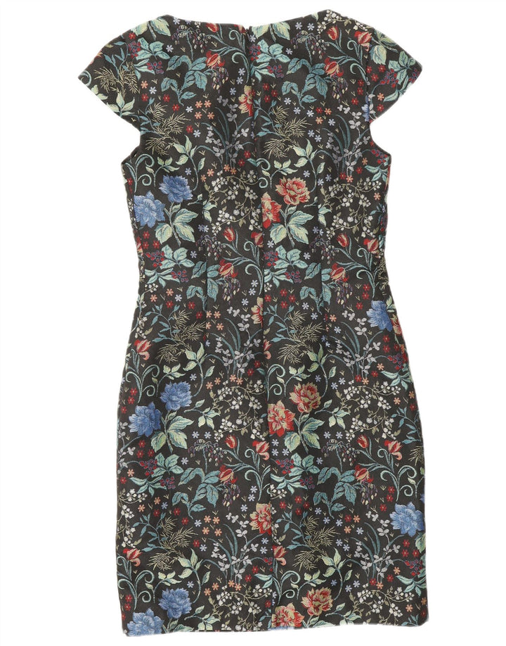Γυναικείο φόρεμα με θήκη MONSOON UK 8 Small Black Floral Polyester