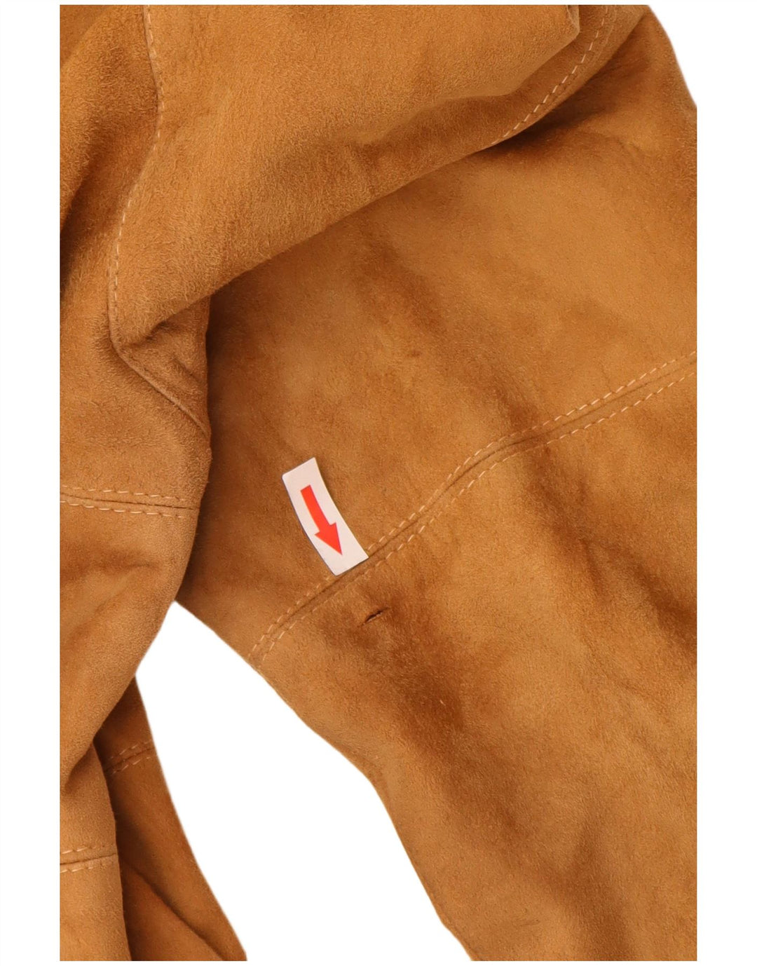 Vintage Ανδρικό Suede Bomber Jacket UK 38 Medium Brown