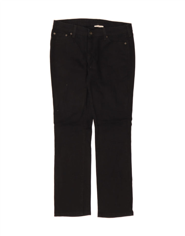 LEVI'S Womens Slim Jeans US 10 Large W30 L31 Black Cotton Vintage Levi's and Second-Hand Levi's from Messina Hembry 