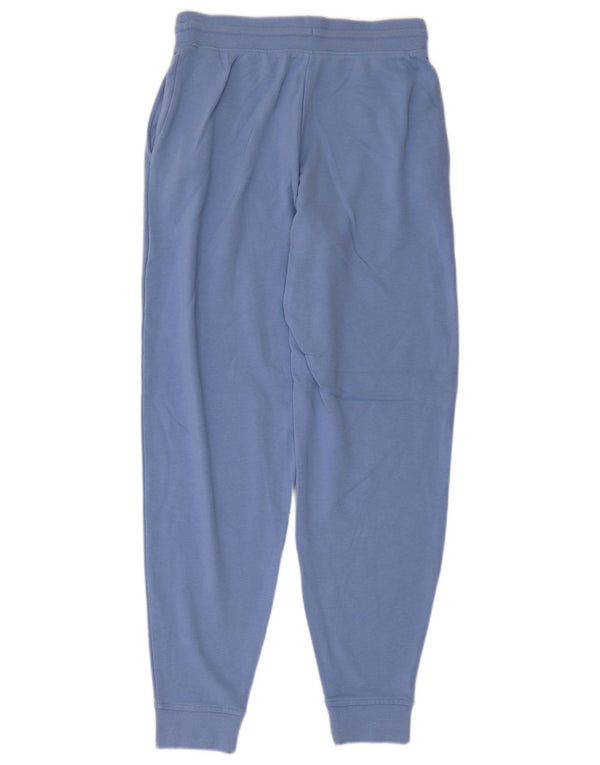 Marks & Spencer Γυναικεία φόρμα παντελόνια Joggers UK 10 Small Blue Cotton