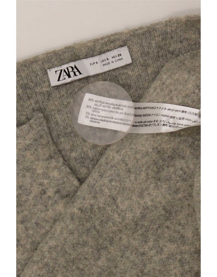 Zara γυναικείο πλεκτό μεγάλο σετ 2 τεμαχίων UK 10 μικρά γκρι ακρυλικό